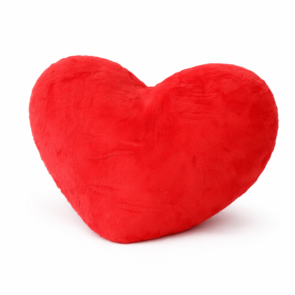 Plüss „Szív” párna rövid szőrrel - A8